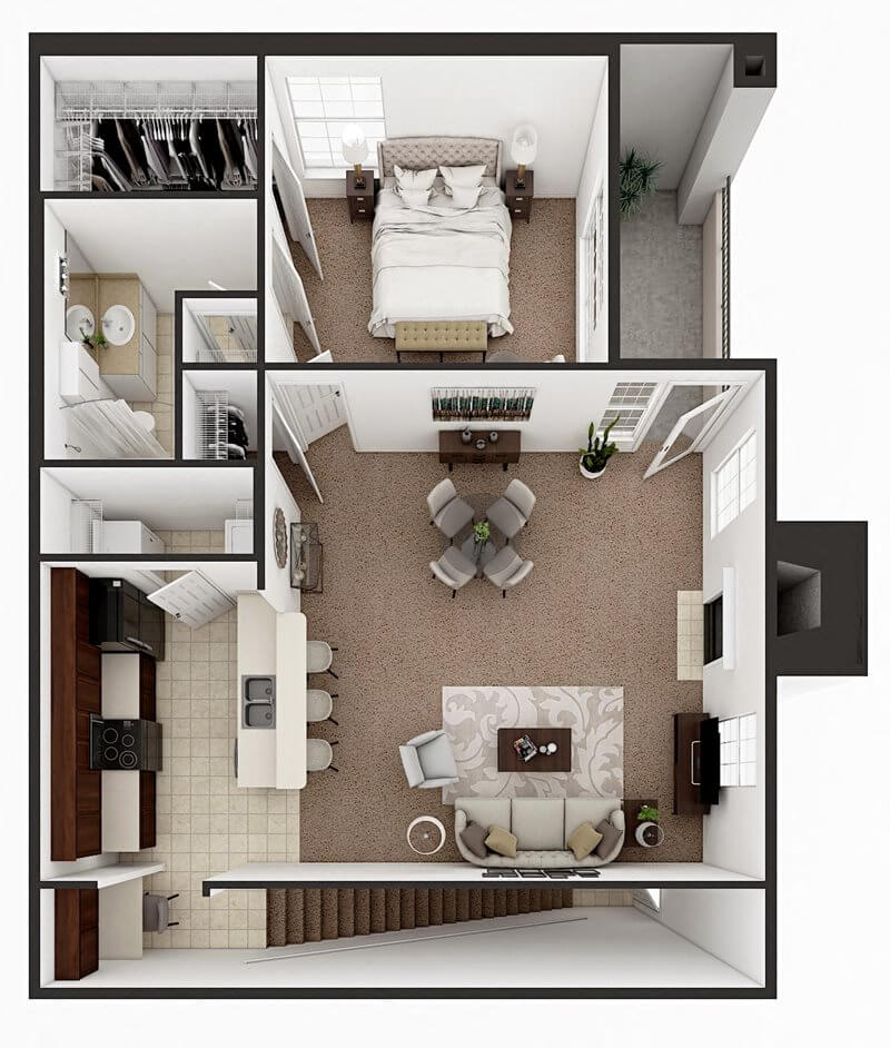 Oxford Up floor plan